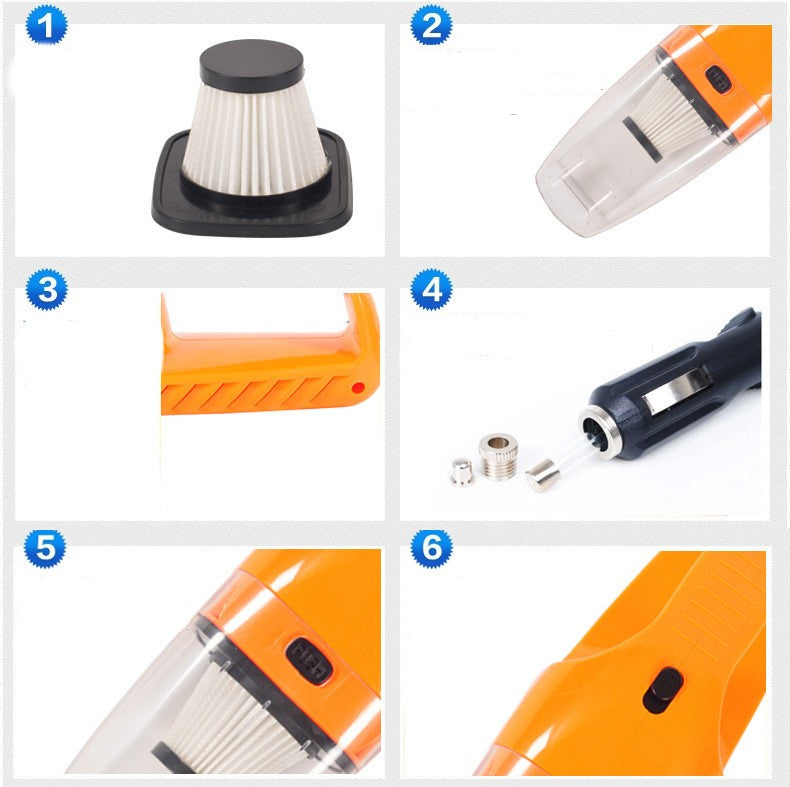 Aspirateur voiture portable sans fil