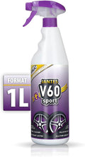 Sisbrill V60 Sport Wheel Cleaner - Neutral and Safe - Gecko Spray Edition - 1 Litre - 1000 ml