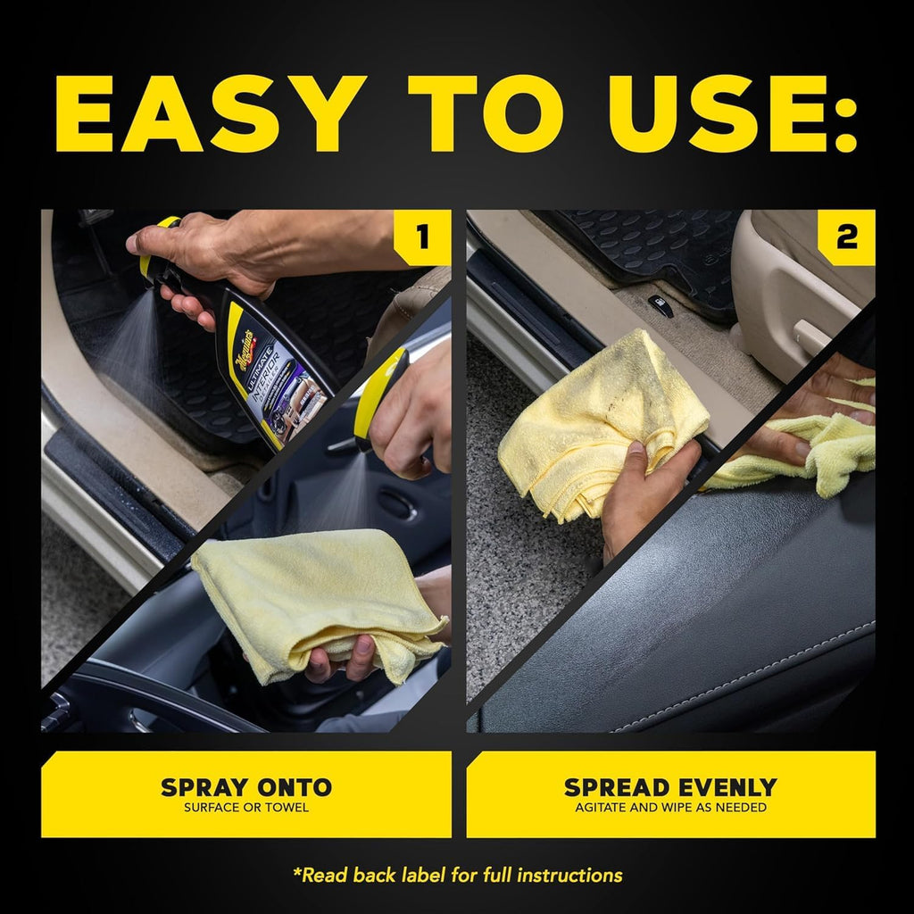 Meguiar's G13616F Flash Shine Interior - 473ml - Cleans and Protects Interior Surfaces of Cars