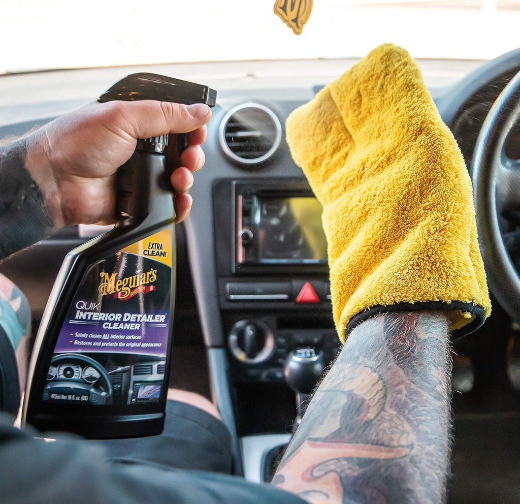 Meguiar's G13616F Flash Shine Interior - 473ml - Cleans and Protects Interior Surfaces of Cars