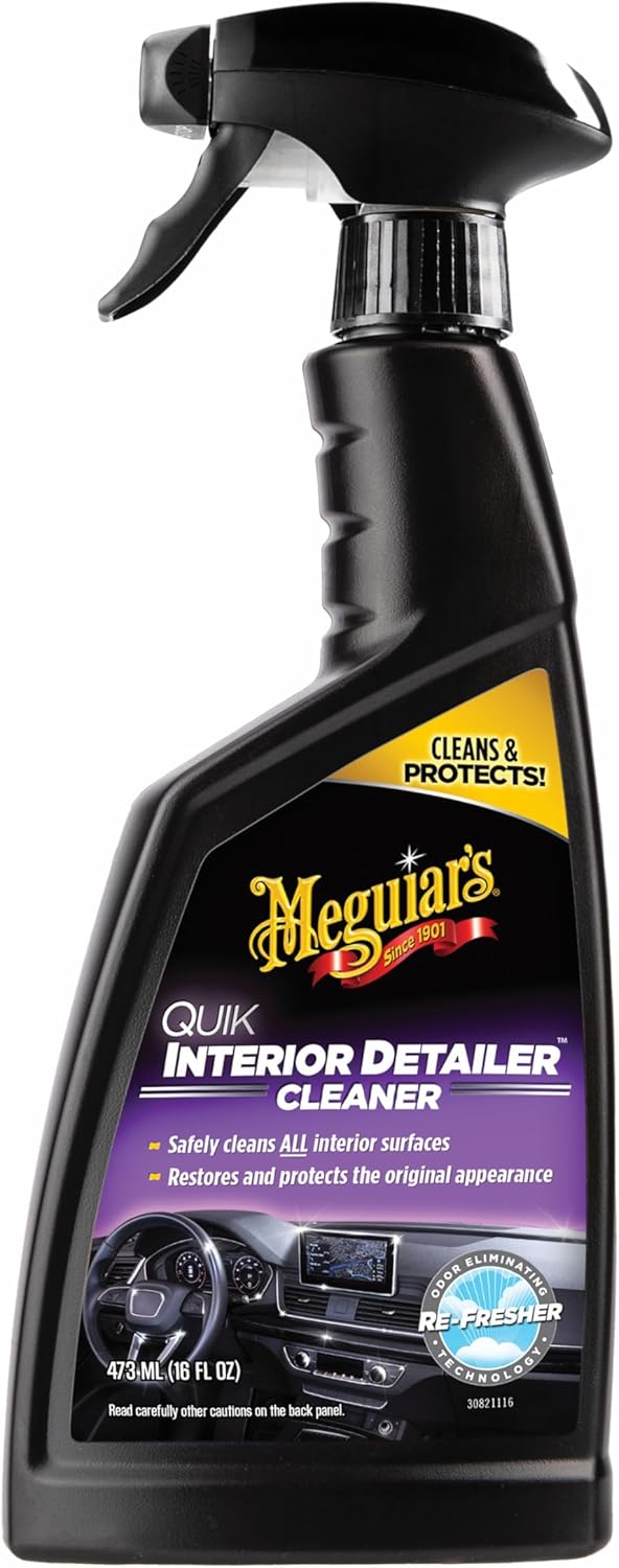 Meguiar's G13616F Flash Shine Interior - 473ml - Cleans and Protects Interior Surfaces of Cars