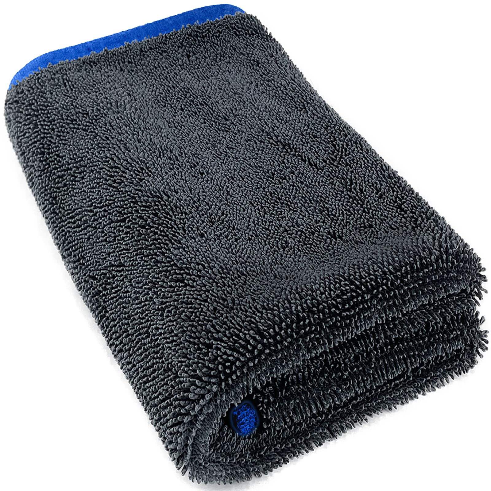 Airlab 4 x Microfibre Car Drying Cloths, 800 g/m², 40 x 40 cm, Super Absorbent, Scratch-Resistant, Detailed Polishing for Car, Motorcycle, Bathroom Glass, Professional Maintenance Wipes